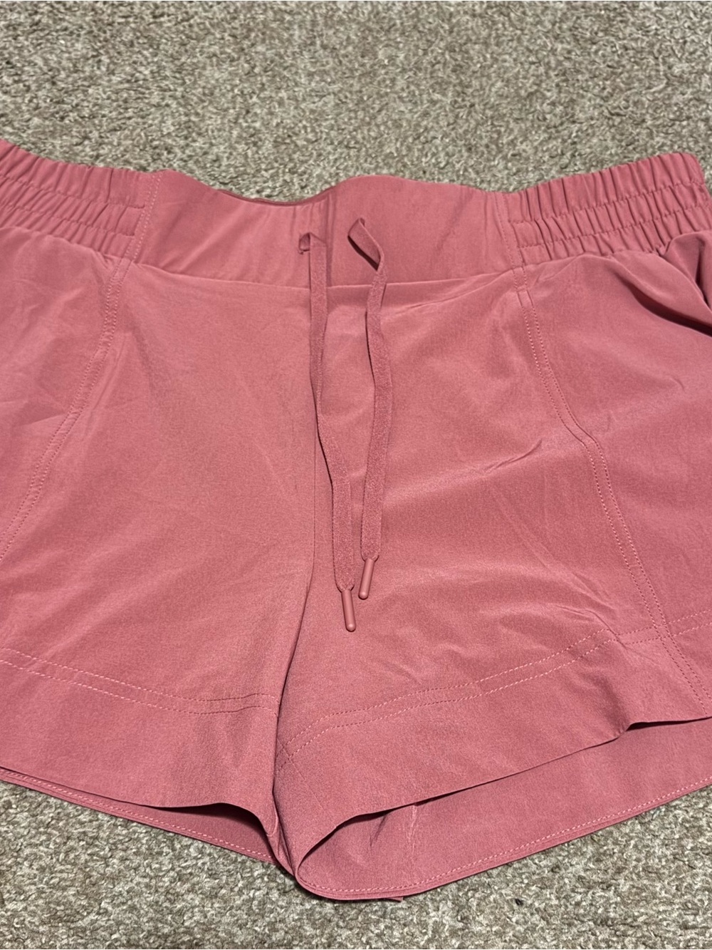 All in Motion Woven Short in Dusty Rose